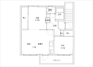 メゾン・ド・片峰間取り